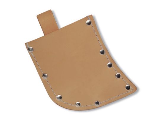 Sicherheitstasche mit Schlaufe aus Leder für Viertelmondmesser